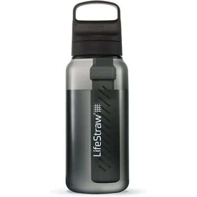 LifeStraw Nordic Noir 1L vannflaske med filter LifeStraw Nordic Noir 1L vannflaske med filter
