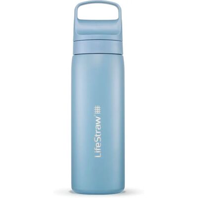 Gourde en acier inoxydable LifeStraw Go - Bleu Islandais Gourde en acier inoxydable LifeStraw Go - Bleu Islandais