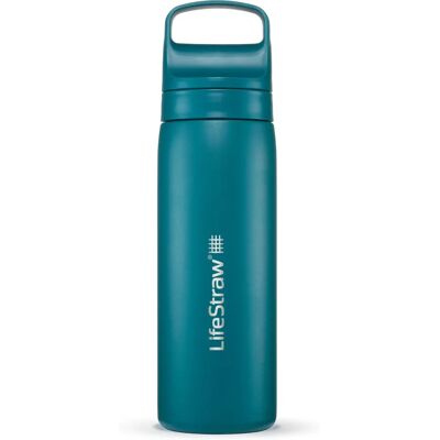 Gourde en Acier avec Filtre LifeStraw - 530ml Gourde en Acier avec Filtre LifeStraw - 530ml
