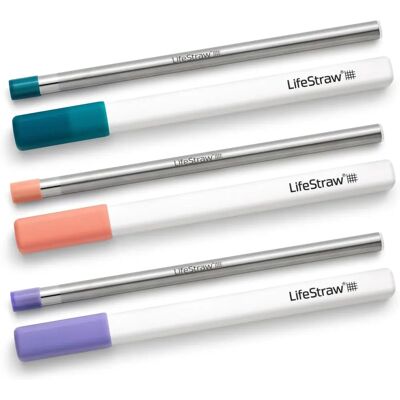 LifeStraw Rostfritt Stål Sip 3-pack - Vattenfilterflaska LifeStraw Rostfritt Stål Sip 3-pack - Vattenfilterflaska