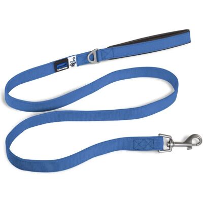 Laisse en Nylon Basic Curli - 140x2cm Bleu Laisse en Nylon Basic Curli - 140x2cm Bleu