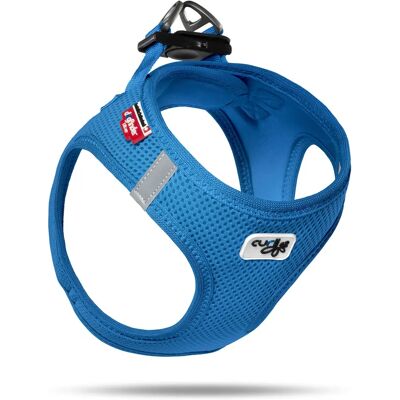 Curli Dog Harness Air-Mesh Blue - 2XS-3XS Curli Dog Harness Air-Mesh Blue - 2XS-3XS