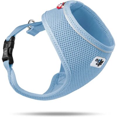 Curli Basic Air Mesh Dog Harness - Small, Skyblue Curli Basic Air Mesh Dog Harness - Small, Skyblue