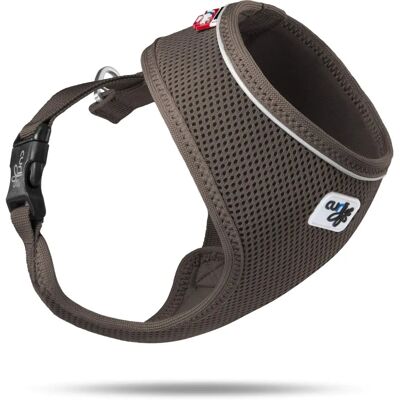 Harnais Basic Air Mesh Curli - Petit Chien, Réglable, Marron Harnais Basic Air Mesh Curli - Petit Chien, Réglable, Marron