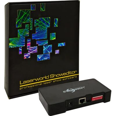 Laserworld ShowNET LAN-grensesnitt - Laserkontroller & Extender Laserworld ShowNET LAN-grensesnitt - Laserkontroller & Extender