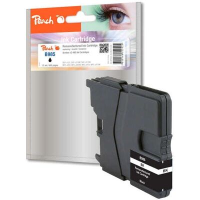 Peach PI500-45 blækpatron - Højt udbytte sort Peach PI500-45 blækpatron - Højt udbytte sort
