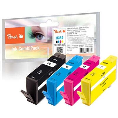 Peach PI300-341 Tintenpatrone - Schwarz, Cyan, Magenta, Gelb - Tintenpatrone Peach PI300-341 Tintenpatrone - Schwarz, Cyan, Magenta, Gelb - Tintenpatrone