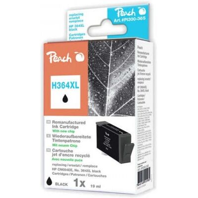 Cartouche d'encre noire à haute capacité Peach HP 364XL - Cartouche d'encre - Publicité Cartouche d'encre noire à haute capacité Peach HP 364XL - Cartouche d'encre - Publicité