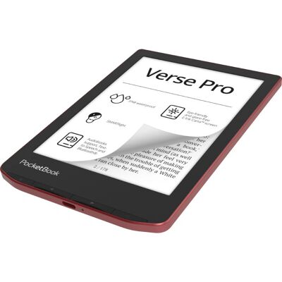 PocketBook Verse Pro leitor de e-books com tela sensível ao toque 16 GB Wi-Fi Preto PocketBook Verse Pro leitor de e-books com tela sensível ao toque 16 GB Wi-Fi Preto
