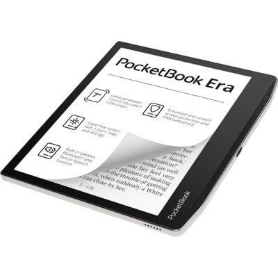 Leitor de e-books PocketBook 700 Era Prata Tela sensível ao toque - 16 GB - À prova d'água Leitor de e-books PocketBook 700 Era Prata Tela sensível ao toque - 16 GB - À prova d'água