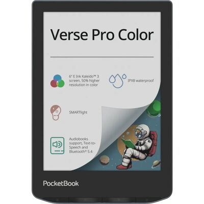 Pocketbook Verse Pro Color - Stormy Sea - Leitor de livros eletrônicos Pocketbook Verse Pro Color - Stormy Sea - Leitor de livros eletrônicos