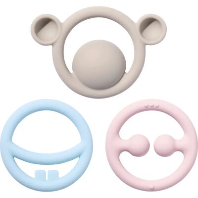 Moluk Nigi Nagi Nogi Anneaux de Dentition Pastel - Produit Bébé Moluk Nigi Nagi Nogi Anneaux de Dentition Pastel - Produit Bébé