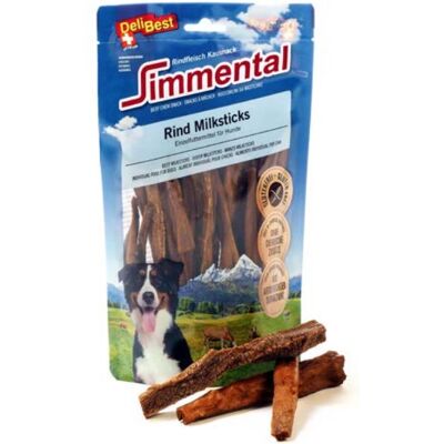 DeliBest SI3020200 Hunde/Katzen Leckerlis - Natürliche Rinder-Milchsticks 200 g DeliBest SI3020200 Hunde/Katzen Leckerlis - Natürliche Rinder-Milchsticks 200 g