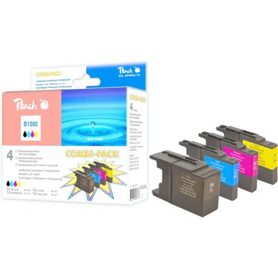 Peach 316331 Ink Cartridge - 4 Pack Black Cyan Magenta Yellow Peach 316331 Ink Cartridge - 4 Pack Black Cyan Magenta Yellow