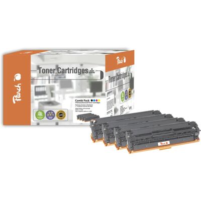 Cartuccia toner Peach 110851 - Nero, Ciano, Magenta, Giallo - Cartuccia toner Cartuccia toner Peach 110851 - Nero, Ciano, Magenta, Giallo - Cartuccia toner