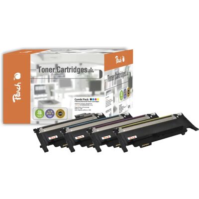 Peach 110961 Cartouche de toner - Noir, Cyan, Magenta, Jaune - Fournitures d'impression Peach 110961 Cartouche de toner - Noir, Cyan, Magenta, Jaune - Fournitures d'impression