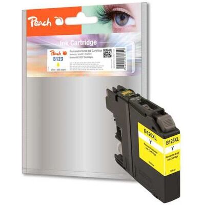 Peach PI500-84 blækpatron - Gul - Standard udbytte Peach PI500-84 blækpatron - Gul - Standard udbytte