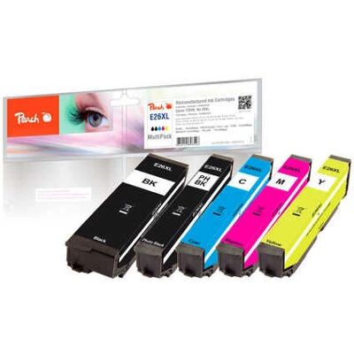 Set di cartucce d'inchiostro Peach T263 - Alta capacità, multicolore Set di cartucce d'inchiostro Peach T263 - Alta capacità, multicolore