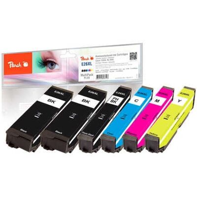 Peach PI200-286 Tintenpatrone - Schwarz, Cyan, Magenta, Gelb Peach PI200-286 Tintenpatrone - Schwarz, Cyan, Magenta, Gelb