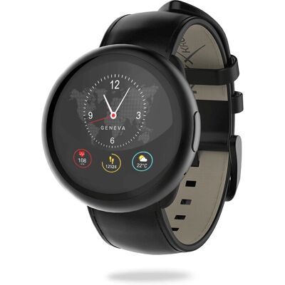 MyKronoz ZeRound 2 HR Premium - Montre Connectée - Noir - Fréquence cardiaque, Multisports - Publicité MyKronoz ZeRound 2 HR Premium - Montre Connectée - Noir - Fréquence cardiaque, Multisports - Publicité