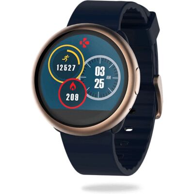 MyKronoz ZeRound2 Or Rose 1,22" Smartwatch à écran tactile - Publicité MyKronoz ZeRound2 Or Rose 1,22" Smartwatch à écran tactile - Publicité