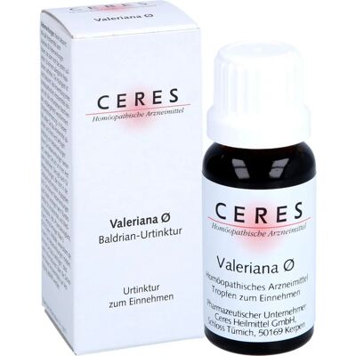 CERES Heilmittel GmbH CERES Valeriana Urtinktur - herbal tincture CERES Heilmittel GmbH CERES Valeriana Urtinktur - herbal tincture