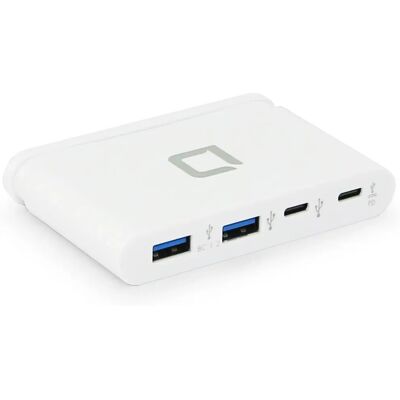 Dicota D31731 Dock per Laptop Bianco - Hub USB-C Portatile Dicota D31731 Dock per Laptop Bianco - Hub USB-C Portatile