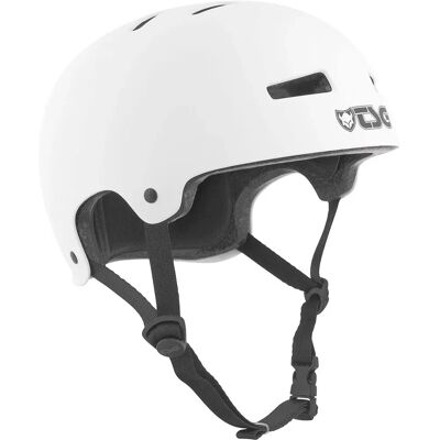 Casque TSG Evolution Blanc - BMX, Skate, MTB - Casque - Publicité Casque TSG Evolution Blanc - BMX, Skate, MTB - Casque - Publicité