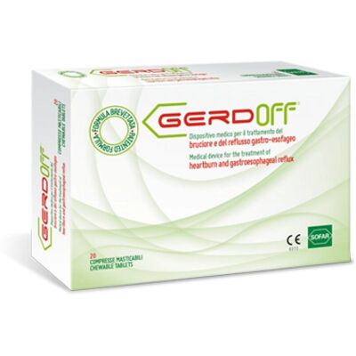 VIM SPA Gerdoff - Chondroitinsulfat & Hyaluronsäure - 20 Tabletten - Reflux Behandlung VIM SPA Gerdoff - Chondroitinsulfat & Hyaluronsäure - 20 Tabletten - Reflux Behandlung