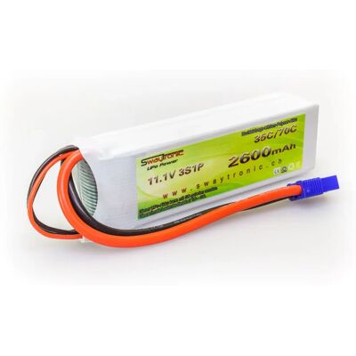 Swaytronic 7640159360452 Batteria RC - Eco-Performance Swaytronic 7640159360452 Batteria RC - Eco-Performance