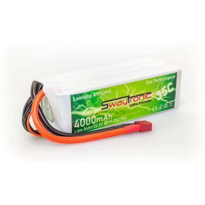 Swaytronic 7640159361411 Batteria RC - Eco-Performance Swaytronic 7640159361411 Batteria RC - Eco-Performance