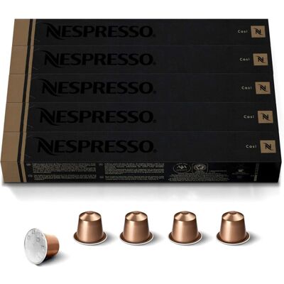 Nespresso Cosi Flavour Coffee Capsules - 100 Pack Nespresso Cosi Flavour Coffee Capsules - 100 Pack