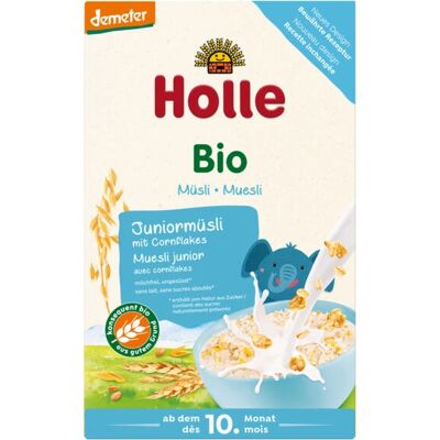 Holle Bio-Junior Mehrkorn Müsli - Ab 10 Monaten Holle Bio-Junior Mehrkorn Müsli - Ab 10 Monaten