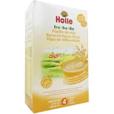 Comida orgânica para bebês Holle - Mingau de millet Comida orgânica para bebês Holle - Mingau de millet