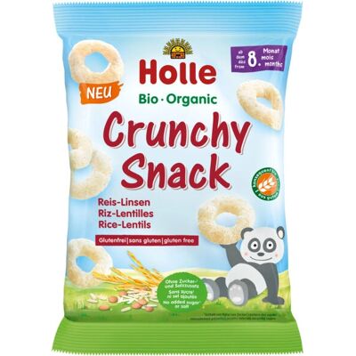 Lanche Crocante Orgânico Holle Arroz-Lentilhas - Lanche Lanche Crocante Orgânico Holle Arroz-Lentilhas - Lanche