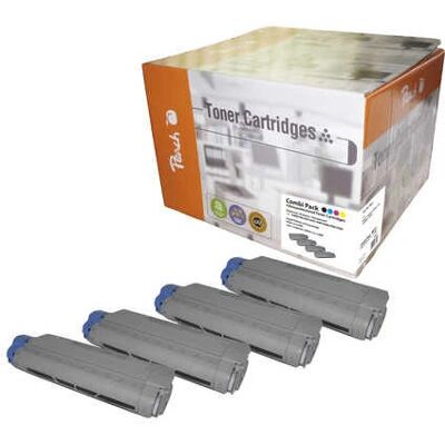 Ensemble de toner Peach C5650 - Noir, Cyan, Magenta, Jaune - Cartouche de toner Ensemble de toner Peach C5650 - Noir, Cyan, Magenta, Jaune - Cartouche de toner