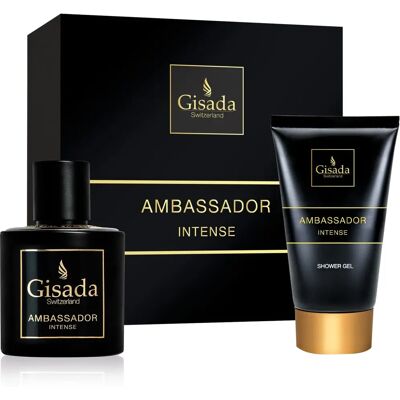 Gisada Ambassador Intense - Eau de Parfum & Shower Gel Gift Set for Men Gisada Ambassador Intense - Eau de Parfum & Shower Gel Gift Set for Men