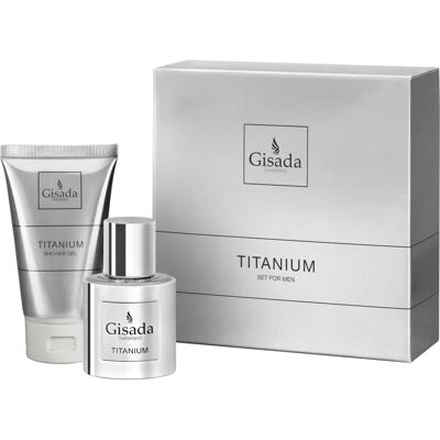 Gisada Titanium ajándékszett M - Parfüm & Zuhanygél - Ajándék Férfiaknak Gisada Titanium ajándékszett M - Parfüm & Zuhanygél - Ajándék Férfiaknak