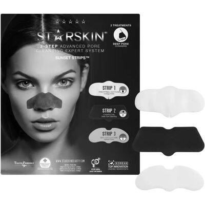 Starskin Sunset Strips - 3-Step Advanced Pore Cleansing Expert System Starskin Sunset Strips - 3-Step Advanced Pore Cleansing Expert System