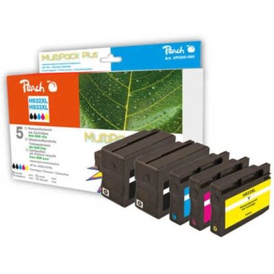 Cartouche d'encre Peach 319227 - Multicolore - Compatible HP Officejet Cartouche d'encre Peach 319227 - Multicolore - Compatible HP Officejet