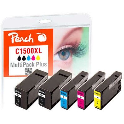 Peach - 319386 - Schwarz Cyan Magenta Gelb - Tintenpatrone Peach - 319386 - Schwarz Cyan Magenta Gelb - Tintenpatrone