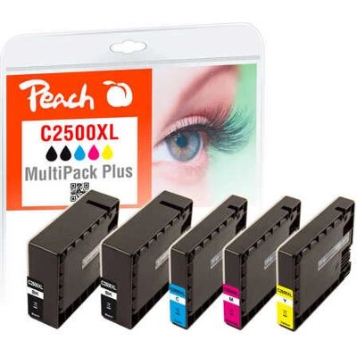 Peach PGI-2500XL 5-in-1 Cartuccia inchiostro compatibile - Inchiostro Peach PGI-2500XL 5-in-1 Cartuccia inchiostro compatibile - Inchiostro