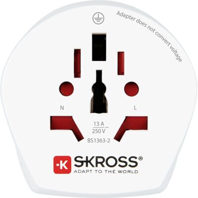 Skross Modell Skr1500216e - Reseadapter för Israel Skross Modell Skr1500216e - Reseadapter för Israel