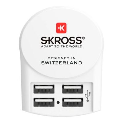 Skross 1302422 Yleinen USB-laturi - Laturi Skross 1302422 Yleinen USB-laturi - Laturi