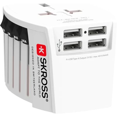 SKROSS M120CN - Cabo USB 1,2 m Branco - Dados e Carregamento SKROSS M120CN - Cabo USB 1,2 m Branco - Dados e Carregamento