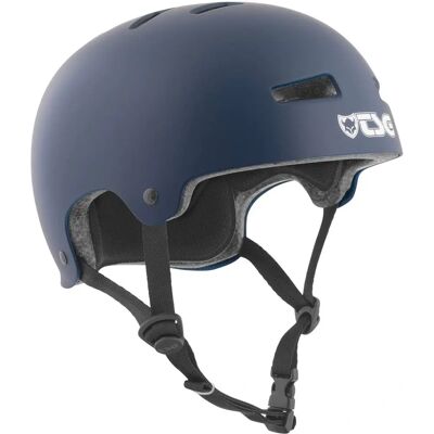 Casque TSG Bleu - Modèle 75046 S/M - Équipement de Sécurité pour Skate et Cyclisme - Publicité Casque TSG Bleu - Modèle 75046 S/M - Équipement de Sécurité pour Skate et Cyclisme - Publicité