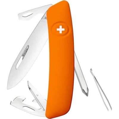 SWIZA - KNI.0040.1060 - Orange - Multi-tool knife - Publicité SWIZA - KNI.0040.1060 - Orange - Multi-tool knife - Publicité