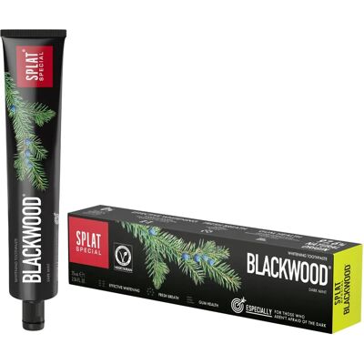 Splat Special Blackwood pasta de dinti pentru albire aroma Dark Mint 75 ml unisex Splat Special Blackwood pasta de dinti pentru albire aroma Dark Mint 75 ml unisex