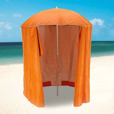 Ombrello da patio arancione GF200TUVAR di ProduceShop con protezione UV Ombrello da patio arancione GF200TUVAR di ProduceShop con protezione UV