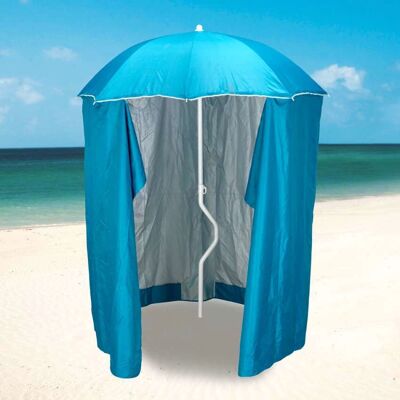 ProduceShop GF200TUVAZ Sombrilla de Patio - Protección UV Resistente al Viento Azul ProduceShop GF200TUVAZ Sombrilla de Patio - Protección UV Resistente al Viento Azul